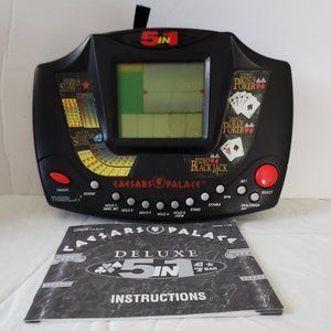 Caesars Palace Deluxe 5 in 1 Bar Game